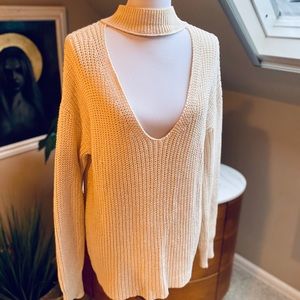 Zara choker sweater